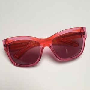 Kate Spade pink and orange sunglasses